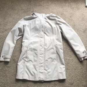 eddie bauer rain jacket trench